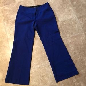 Express editor blue pants size 2R